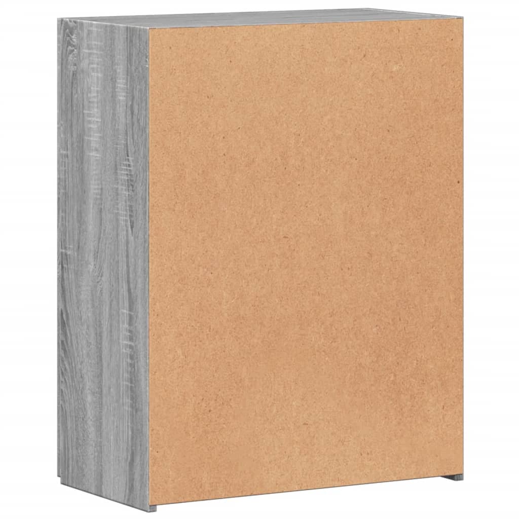 Armoire de classement sonoma gris bois d'ingénierie - XIOS