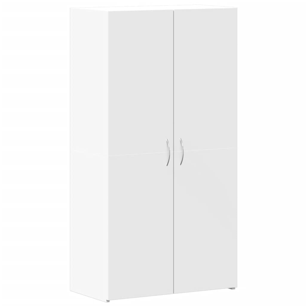 Armoire de classement blanc 60x32x115 cm bois d'ingénierie - XIOS