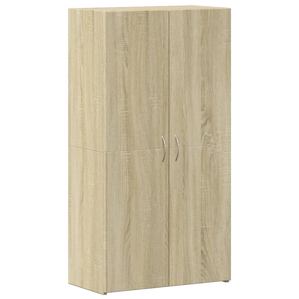 Armoire de classement chêne sonoma 60x32x115 cm bois ingénierie - XIOS