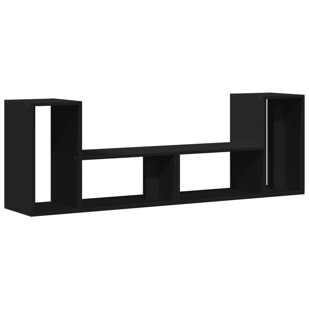 Meubles TV 2 pcs noir 75x30x50 cm bois d'ingénierie - XIOS