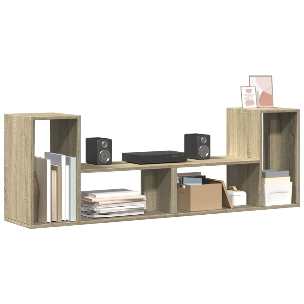 Meubles TV 2 pcs chêne sonoma 75x30x50 cm bois d'ingénierie - XIOS