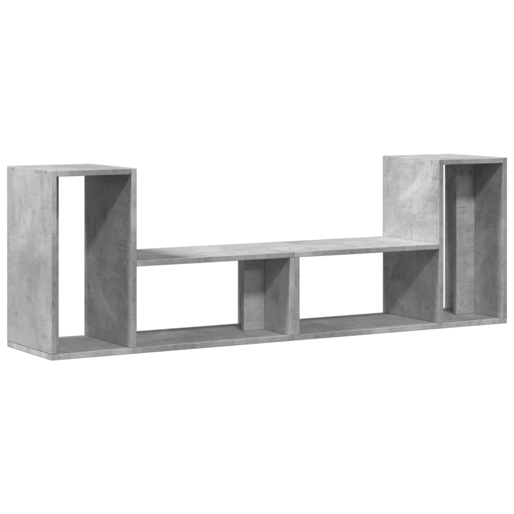 Meubles TV 2 pcs gris béton 75x30x50 cm bois d'ingénierie - XIOS