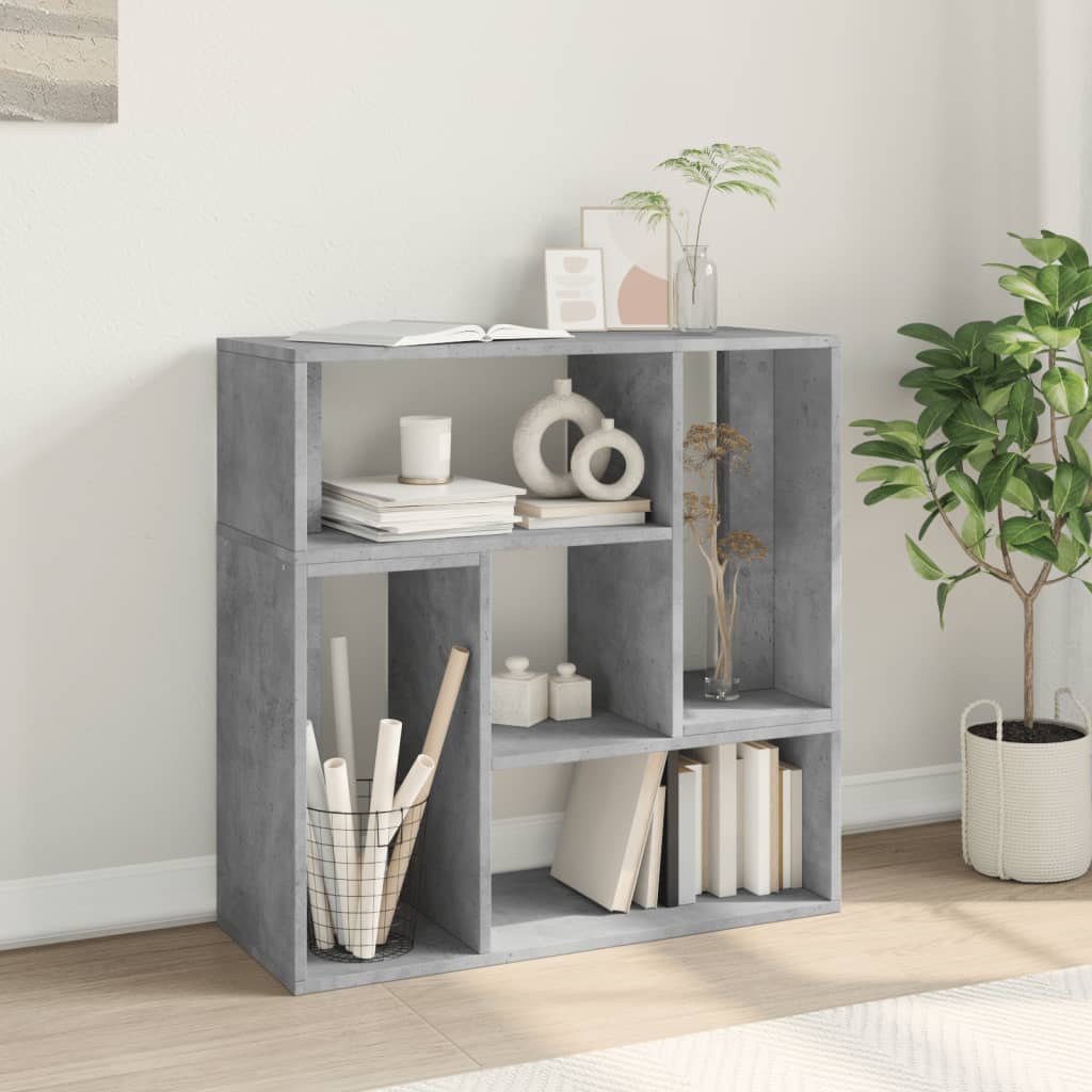 Meubles TV 2 pcs gris béton 75x30x50 cm bois d'ingénierie - XIOS