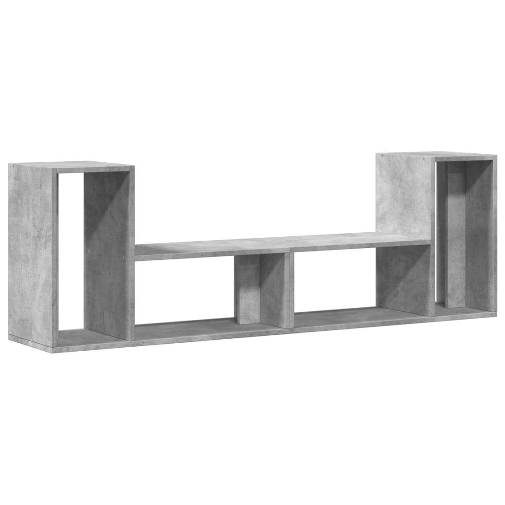Meubles TV 2 pcs gris béton 75x30x50 cm bois d'ingénierie - XIOS