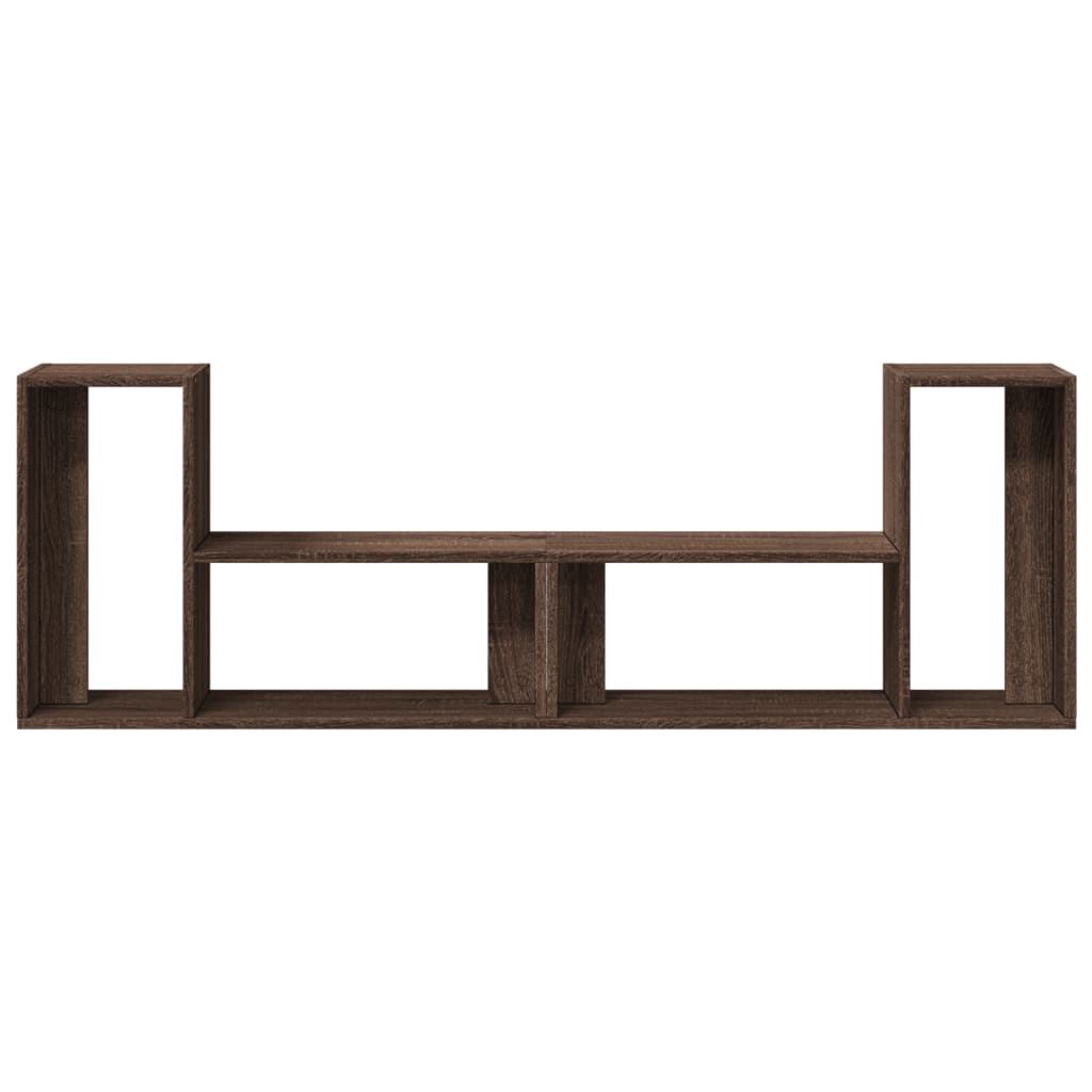 Meubles TV 2 pcs chêne marron 75x30x50 cm bois ingénierie - XIOS
