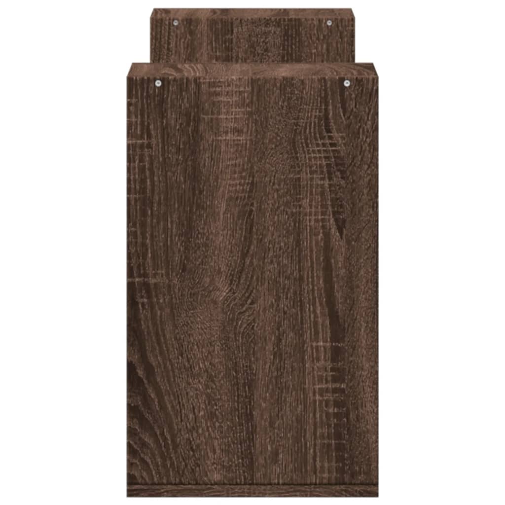 Meubles TV 2 pcs chêne marron 75x30x50 cm bois ingénierie - XIOS