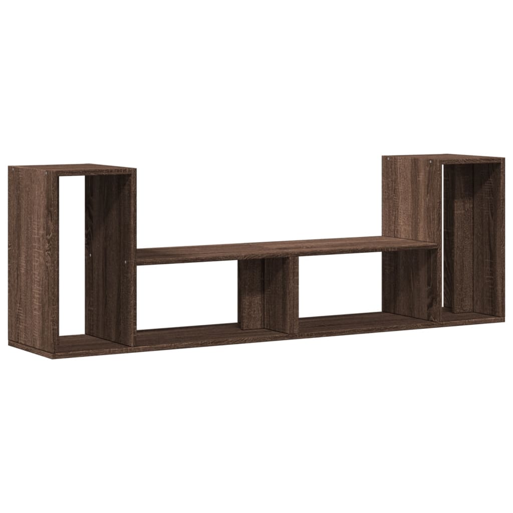 Meubles TV 2 pcs chêne marron 75x30x50 cm bois ingénierie - XIOS