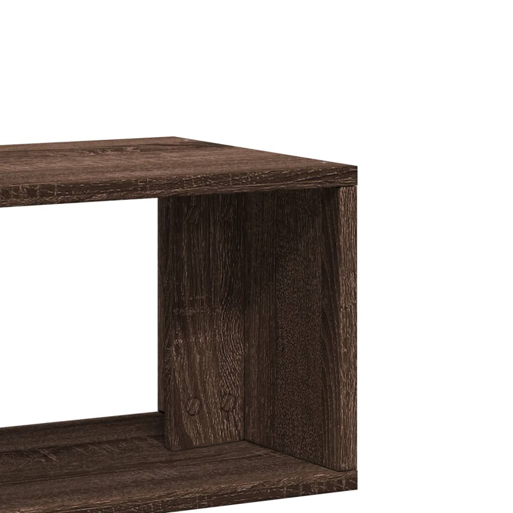 Meubles TV 2 pcs chêne marron 75x30x50 cm bois ingénierie - XIOS