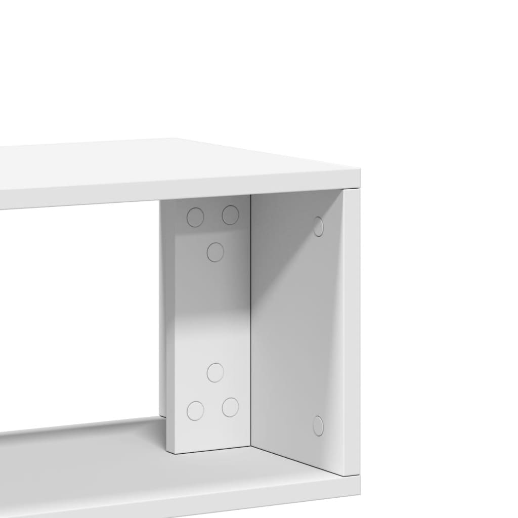 Meubles TV 2 pcs blanc 100x30x50 cm bois d'ingénierie - XIOS
