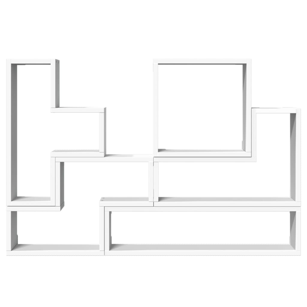 Étagère murale blanc 96x12x64 cm bois d’ingénierie - XIOS