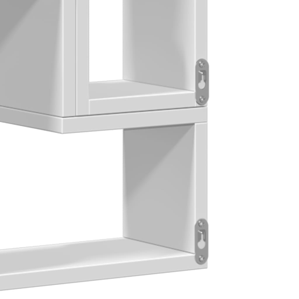 Étagère murale blanc 96x12x64 cm bois d’ingénierie - XIOS
