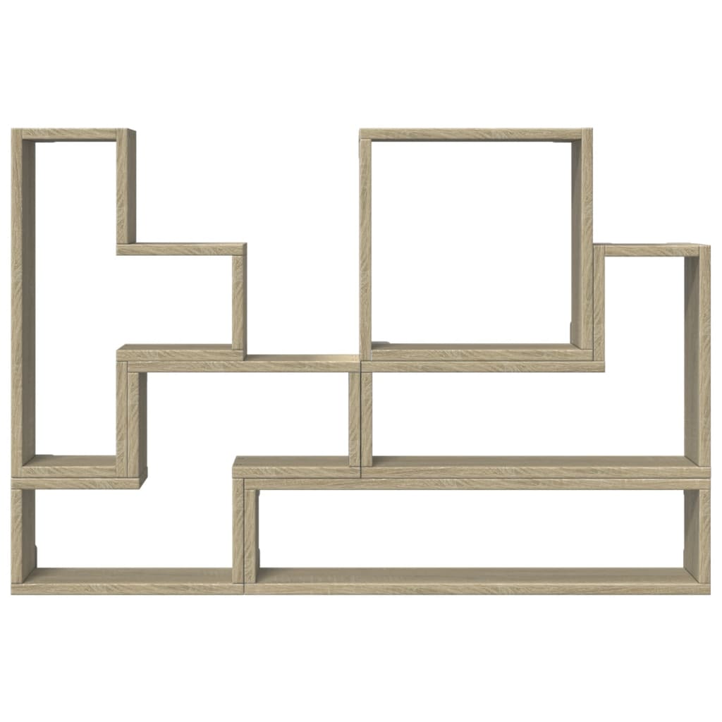 Étagère murale chêne sonoma 96x12x64 cm bois d’ingénierie - XIOS