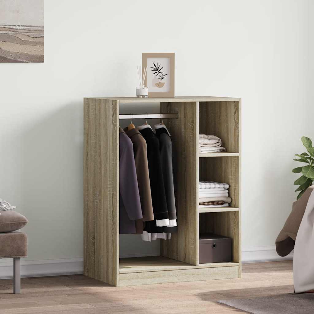Garde-robe chêne sonoma 77x48x102 cm bois d'ingénierie - XIOS