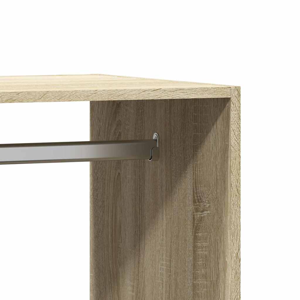Garde-robe chêne sonoma 77x48x102 cm bois d'ingénierie - XIOS