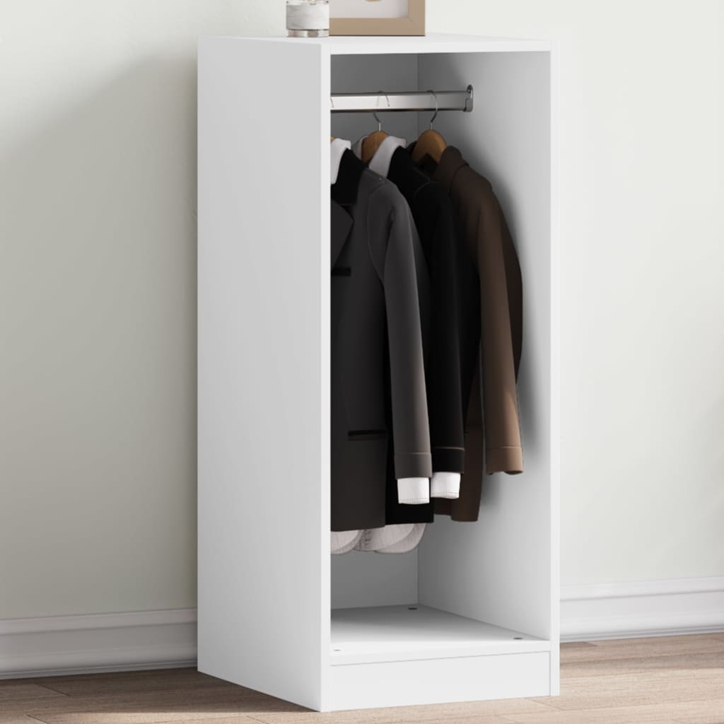 Garde-robe blanc 48x41x102 cm bois d'ingénierie - XIOS