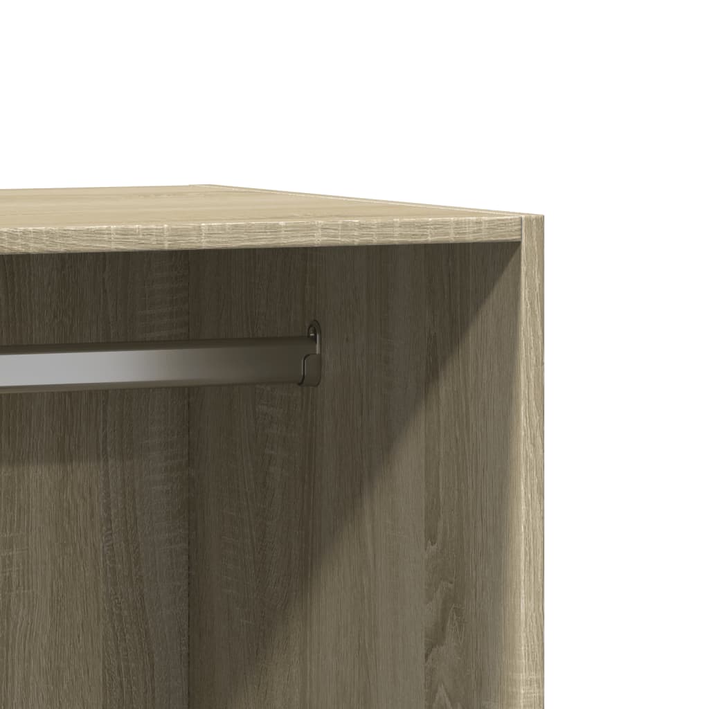 Garde-robe chêne sonoma 48x41x102 cm bois d'ingénierie - XIOS