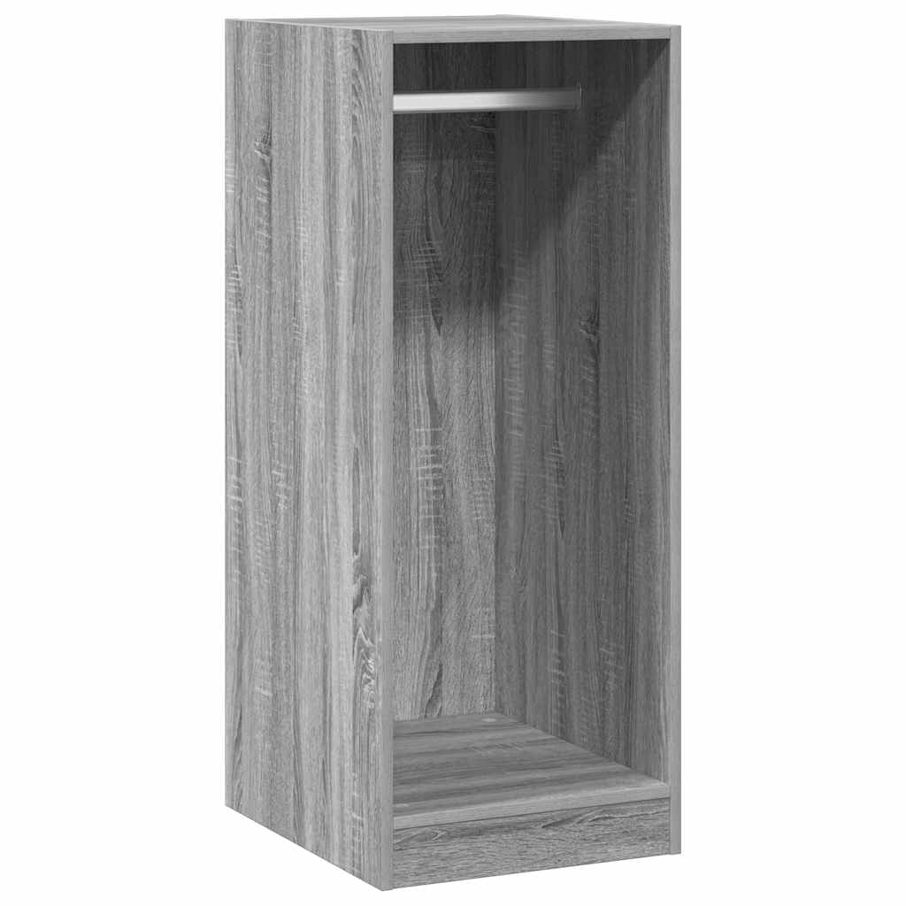 Garde-robe sonoma gris 48x41x102 cm bois d'ingénierie - XIOS