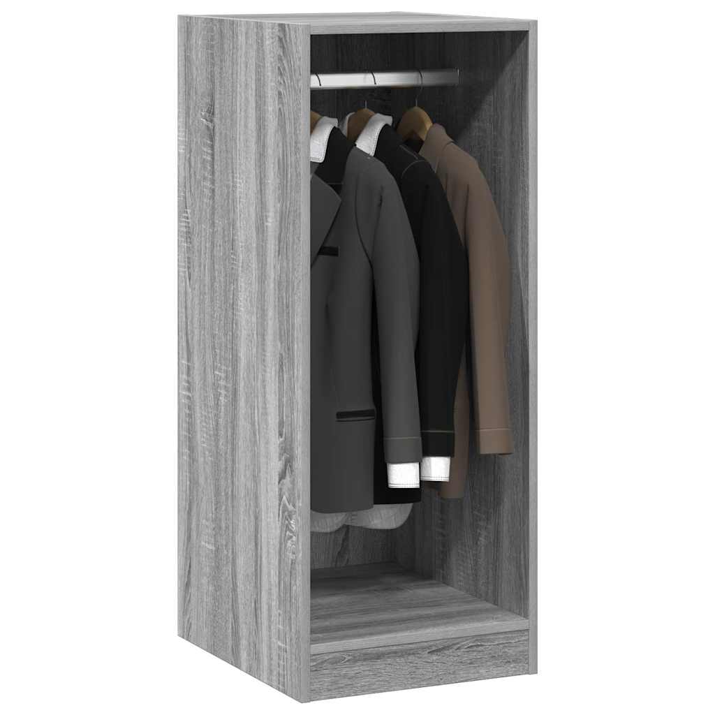 Garde-robe sonoma gris 48x41x102 cm bois d'ingénierie - XIOS