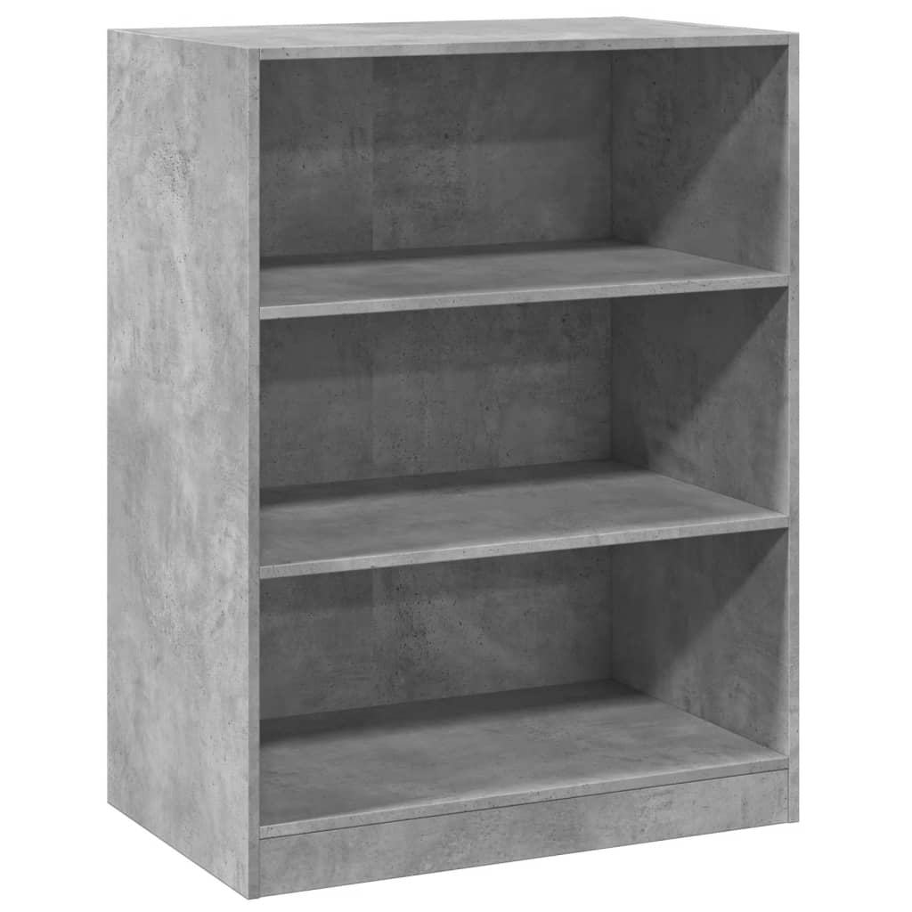 Garde-robe gris béton 77x48x102 cm bois d'ingénierie - XIOS