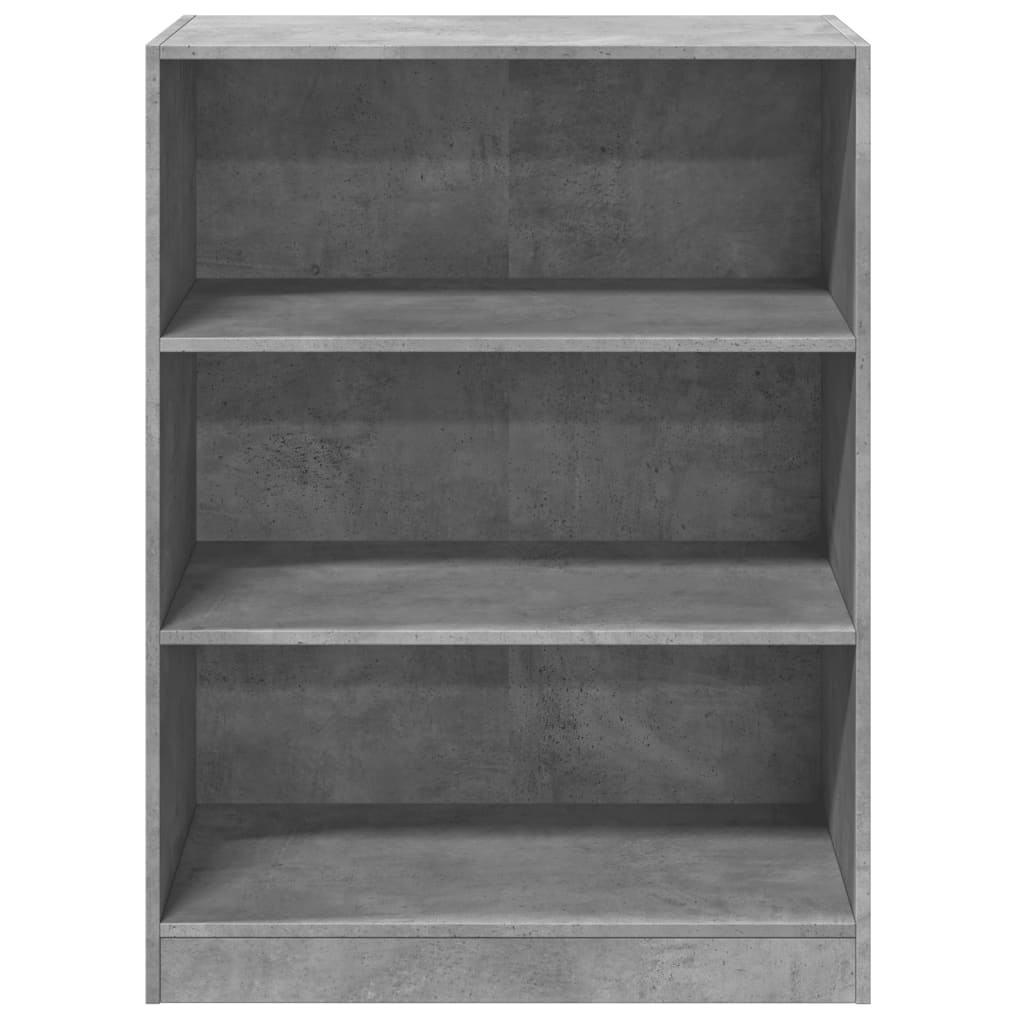 Garde-robe gris béton 77x48x102 cm bois d'ingénierie - XIOS