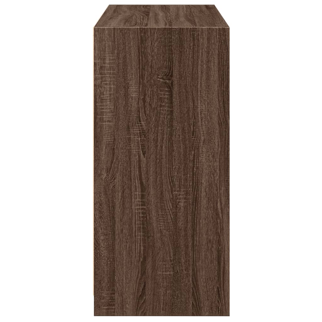Garde-robe chêne marron 77x48x102 cm bois d'ingénierie - XIOS