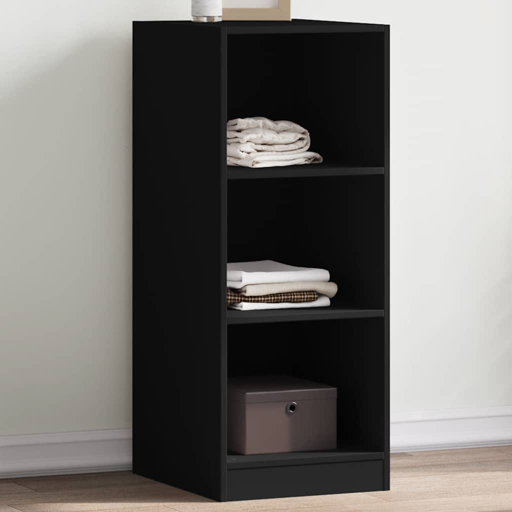 Garde-robe noir 48x41x102 cm bois d'ingénierie - XIOS