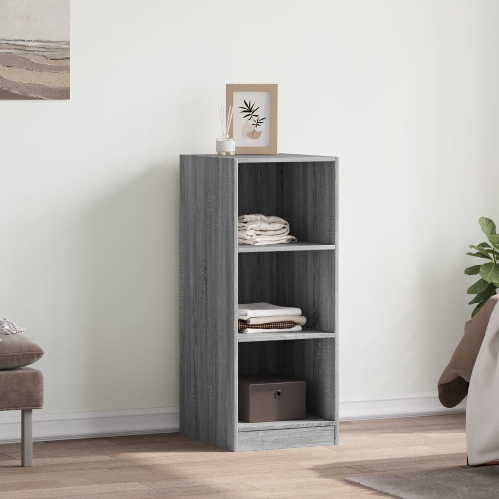 Garde-robe sonoma gris 48x41x102 cm bois d'ingénierie - XIOS