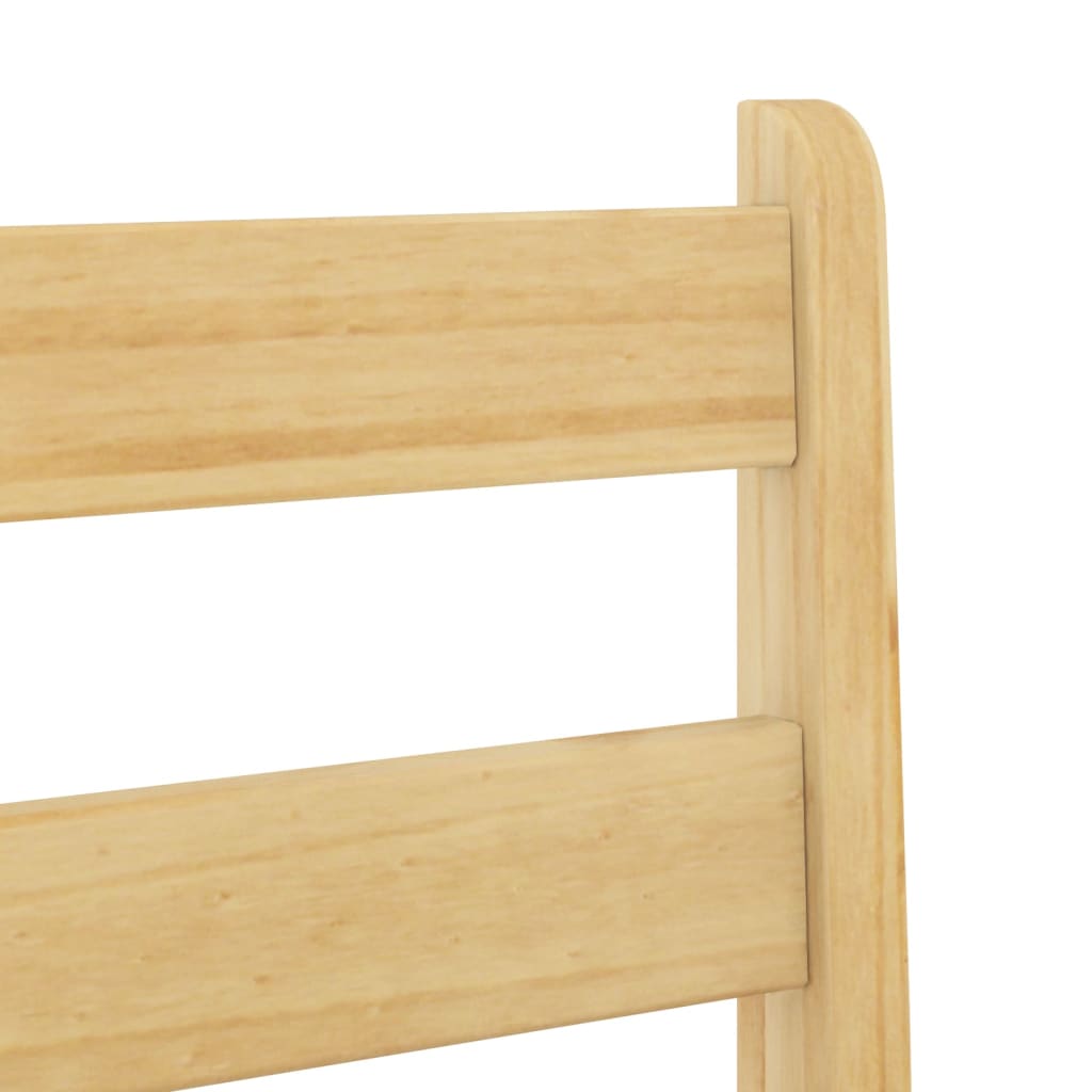 Chaises de bar lot de 2 bois de pin solide - XIOS