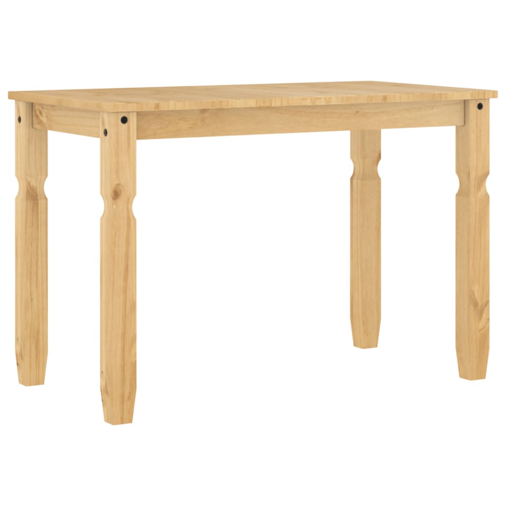 Table à manger Corona 112x60x75 cm bois massif de pin - XIOS