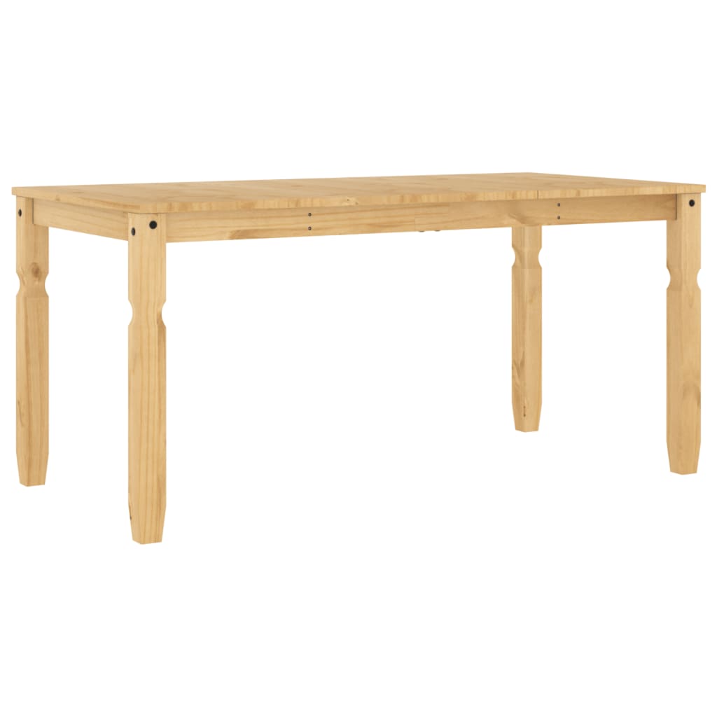 Table à manger Corona 160x80x75 cm bois massif de pin - XIOS
