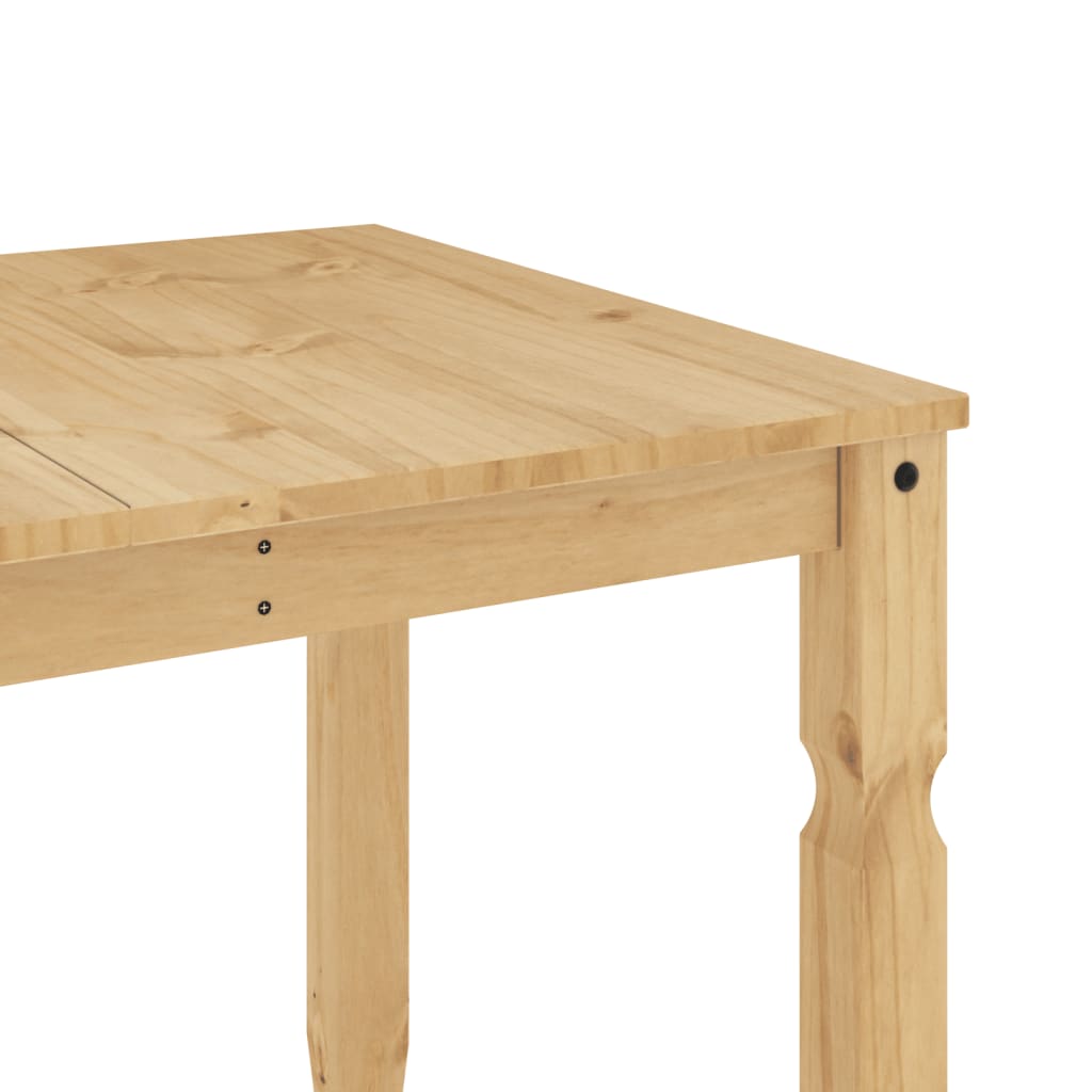 Table à manger Corona 160x80x75 cm bois massif de pin - XIOS