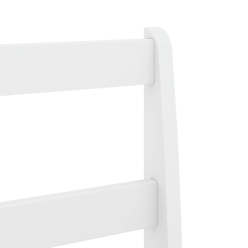 Chaises à manger lot de 2 PANAMA blanc bois massif de pin - XIOS