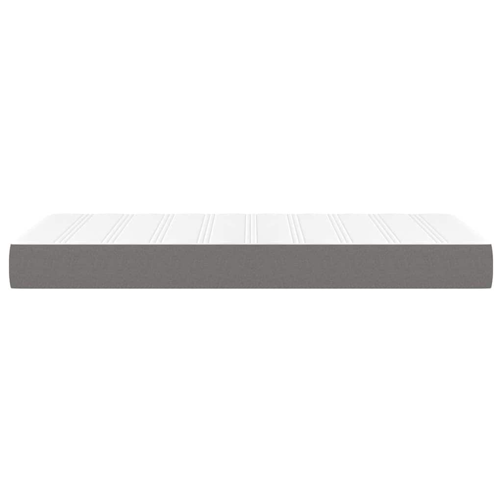 Matelas de lit à ressorts ensachés gris foncé 120x190x20 cm - XIOS