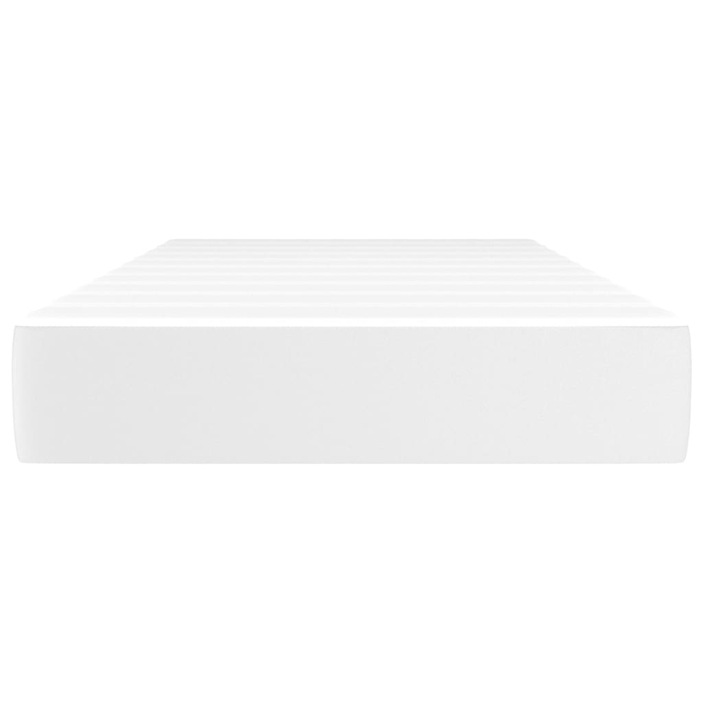Matelas de lit à ressorts ensachés fermeté moyenne blanc 120x190x20 cm - XIOS