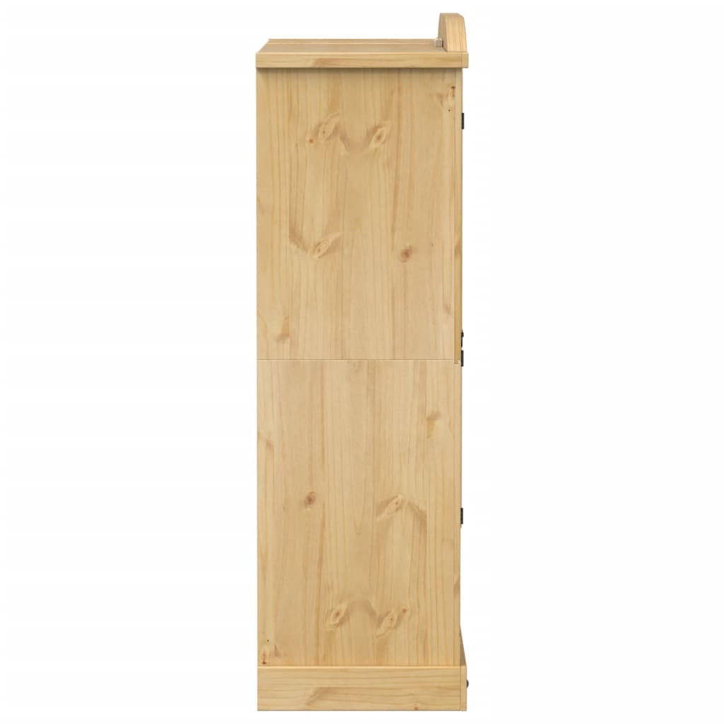 Garde-robe Corona 151,5x52x170 cm bois de pin massif - XIOS