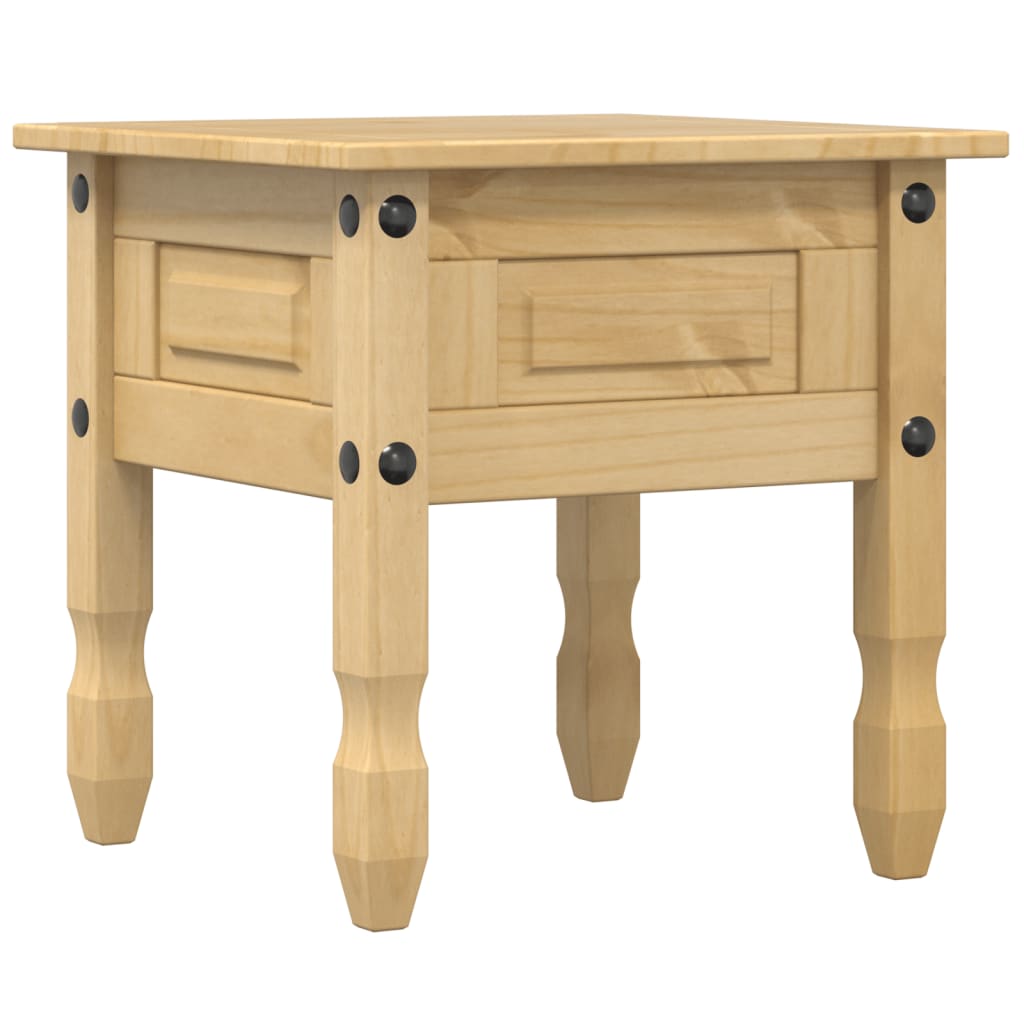 Table d'appoint Corona 50x50x50 cm bois de pin massif - XIOS