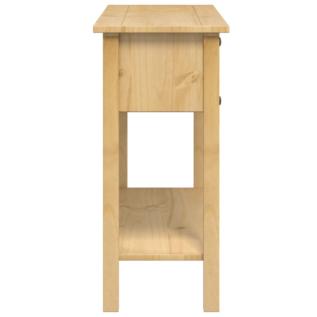 Table console Corona 114x34,5x73 cm bois de pin massif - XIOS