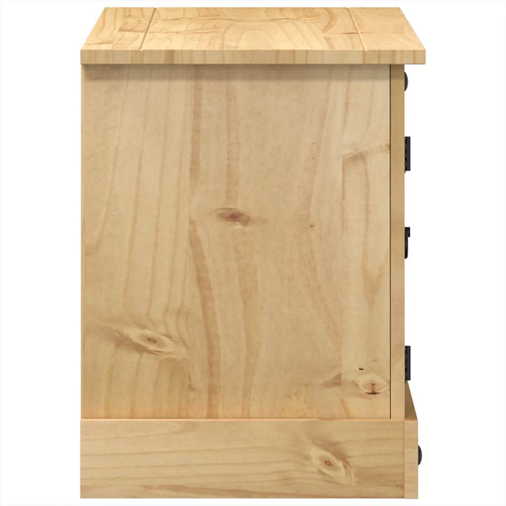 Meuble TV Corona 100x40x52 cm bois de pin massif - XIOS