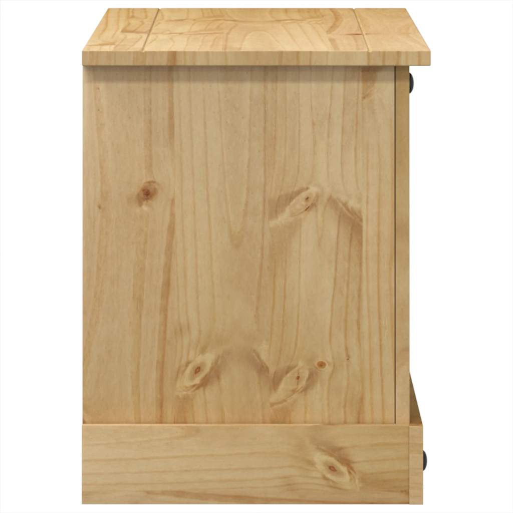 Meuble TV Corona 100x40x52 cm bois de pin massif - XIOS