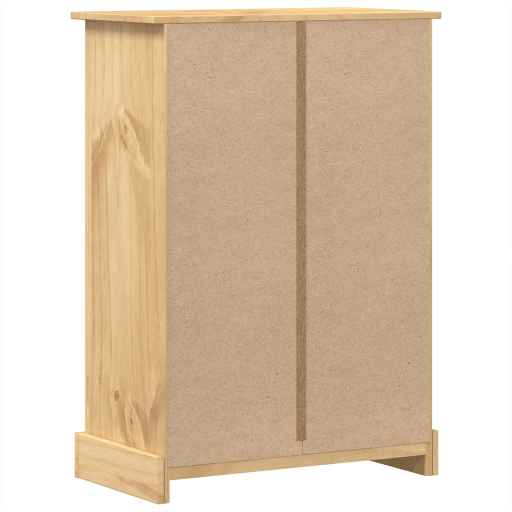 Commode Corona 80x43x114 cm bois massif de pin - XIOS