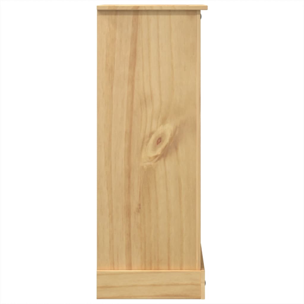 Commode Corona 80x43x114 cm bois massif de pin