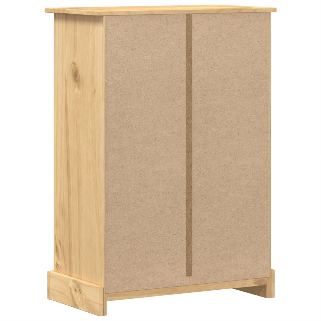 Commode Corona 80x43x114 cm bois massif de pin - XIOS