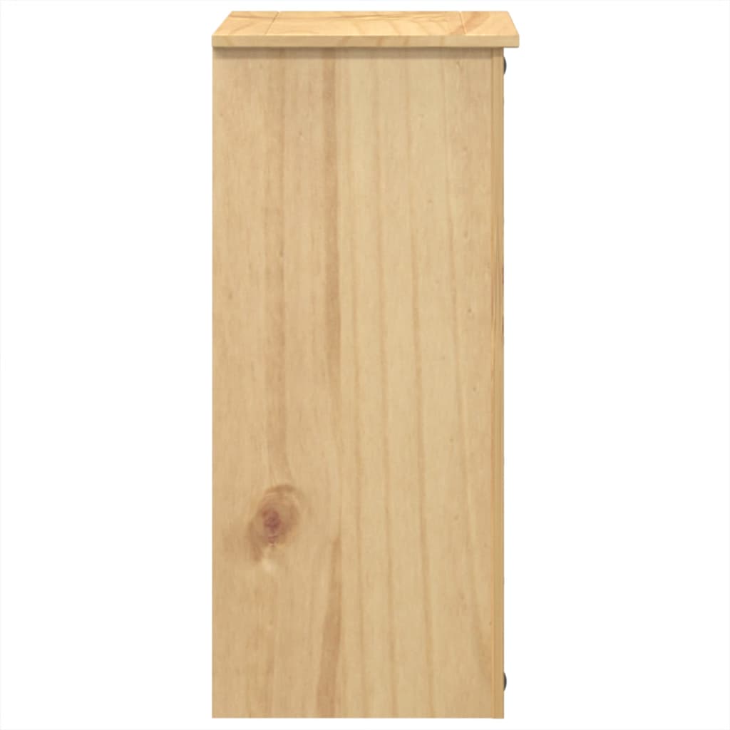 Commode Corona 80x40x89 cm bois massif de pin