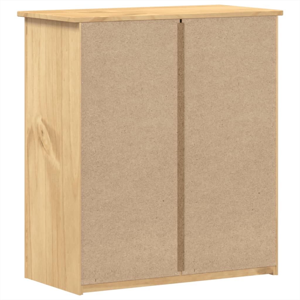 Commode Corona 80x40x89 cm bois massif de pin