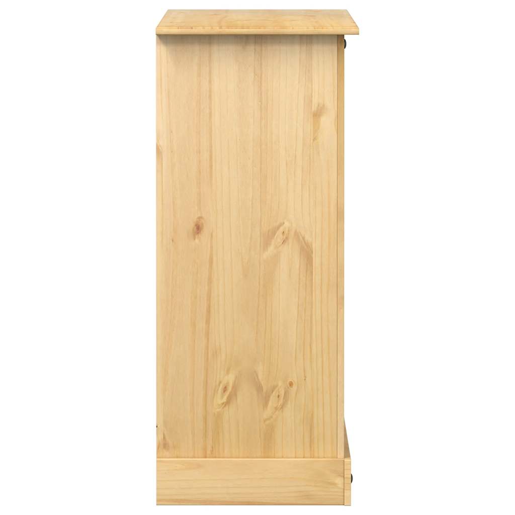 Commode Corona 92x48x114 cm bois massif de pin
