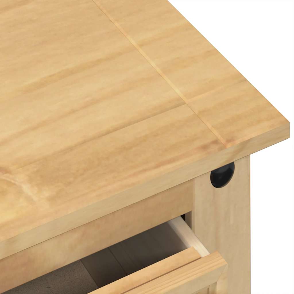 Commode Corona 92x48x114 cm bois massif de pin