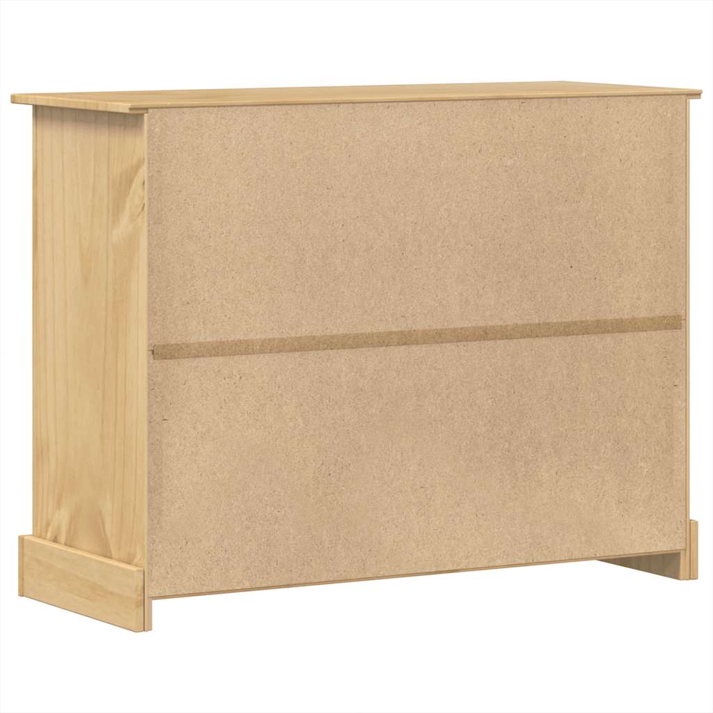 Commode Corona 112x48x91 cm bois massif de pin - XIOS