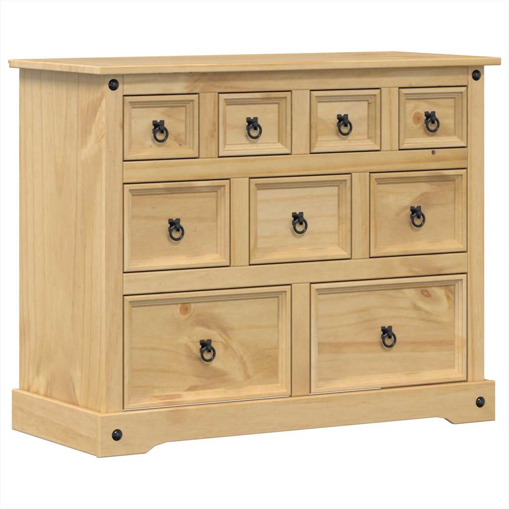 Commode Corona 101x45x82 cm bois massif de pin - XIOS