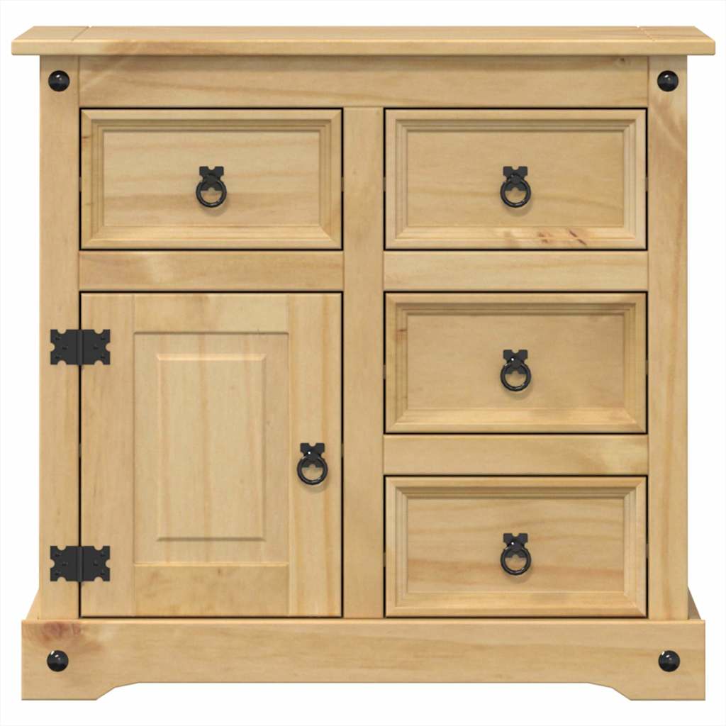Buffet Corona 80x40x75 cm bois massif de pin - XIOS
