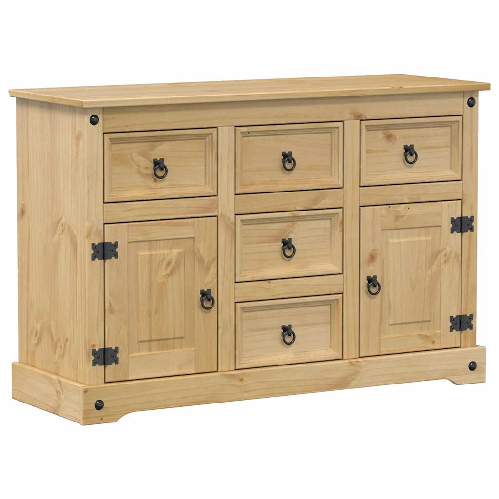 Buffet Corona 112x40x75 cm bois massif de pin